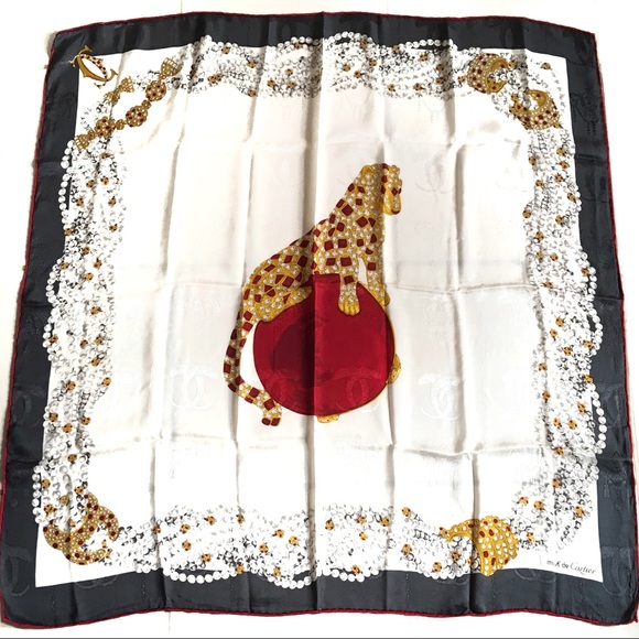 Cartier Accessories - Must de Cartier Silk Scarf
